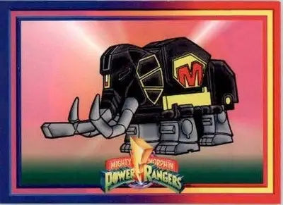 Mastodon Mammoth Dinozord 1994 Collect-A-Card Mighty Morphin Power Rangers #64 - Non-Sports Card Single