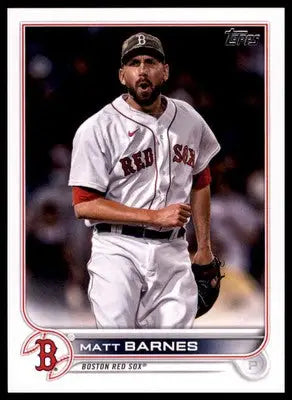 Matt Barnes 2022 Topps #303 Boston Red Sox - Baseball Card Single