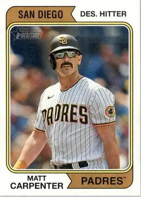 Matt Carpenter - 2023 Topps Heritage - #574 - Baseball - Baseball Card Single
