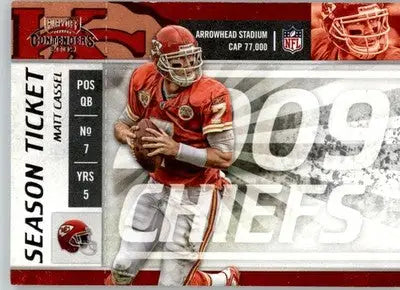 Matt Cassel - 2009 Playoff Contenders - #51 - Football - Football Card Single