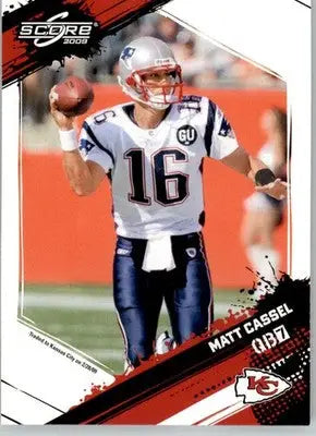 Matt Cassel - 2009 Score - #143 - Football - Football Card Single