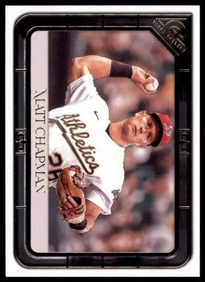 Matt Chapman 2021 Topps Gallery #185 Oakland Athletics - Baseball Card Single