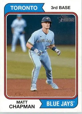 Matt Chapman - 2023 Topps Heritage - #378 - Baseball - Baseball Card Single