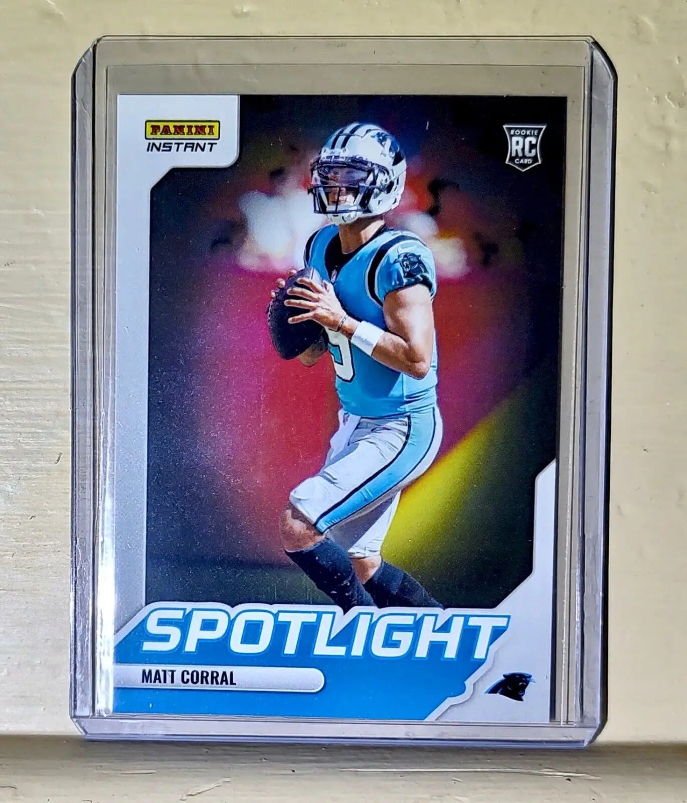 Matt Corral 2022 NFL Panini #28 Spotlight Rookie Football Card 1/603 - Football Card Single