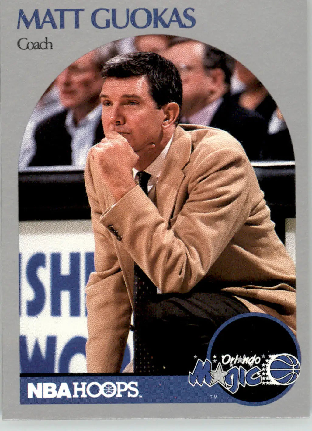 Matt Guokas - 1990-91 Hoops - #323 - Basketball - Basketball Card Single