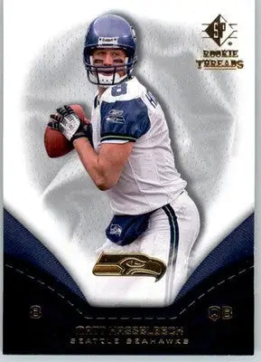 Matt Hasselbeck - 2008 SP Rookie Threads - #86 - Football - Football Card Single