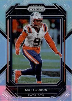 Matt Judon - 2022 Panini Prizm - #203 - Silver Football - Football Card Single