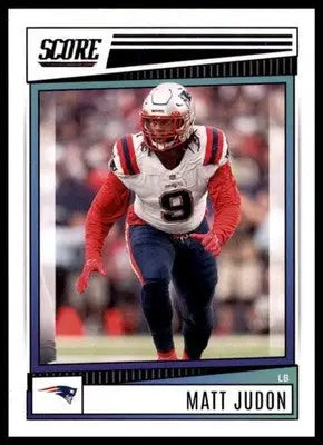 Matt Judon 2022 Score #288 New England Patriots - Football Card Single