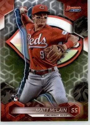 Matt McLain - 2023 Bowman’s Best - #39 - Baseball - Baseball Card Single
