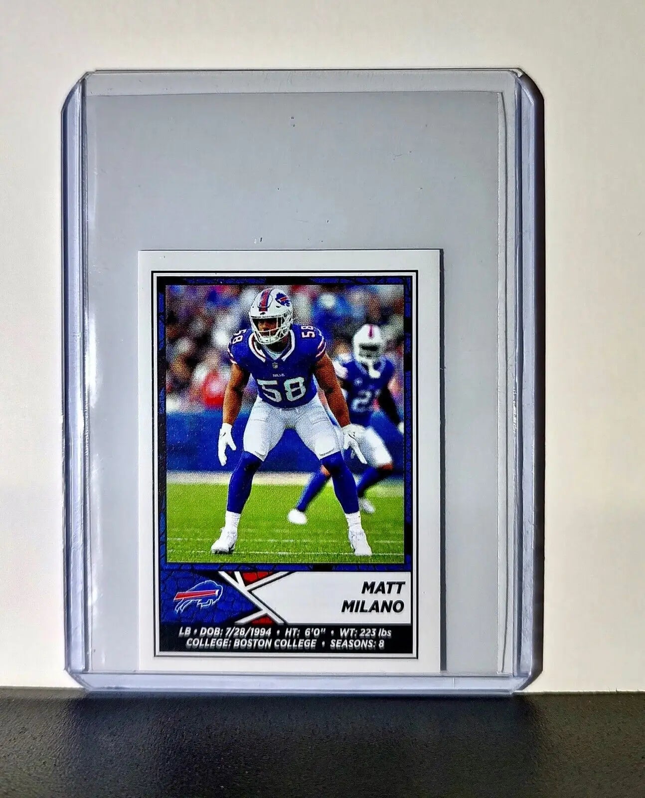 Matt Milano 2024 Panini NFL Sticker #51 Buffalo Bills - Football Card Single