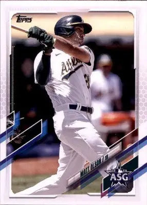 Matt Olson 2021 Topps Update 2021 MLB All-Stars #ASG-17 Oakland Athletics - Baseball Card Single