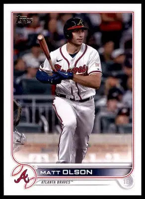 Matt Olson 2022 Topps Update #US2 Atlanta Braves - Baseball Card Single