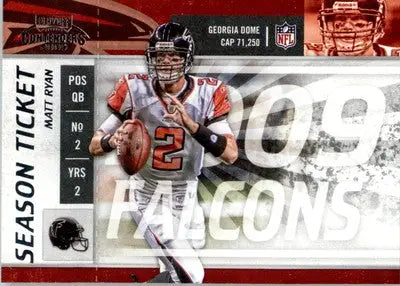Matt Ryan - 2009 Playoff Contenders - #4 - Football - Football Card Single