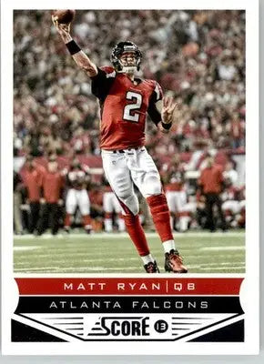 Matt Ryan - 2013 Score - #7 - Football - Football Card Single