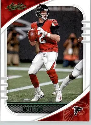 Matt Ryan - 2020 Panini Absolute - #49 - Green Football - Football Card Single