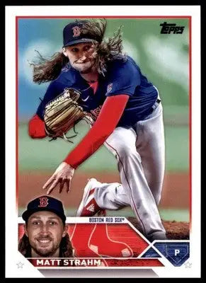 Matt Strahm 2023 Topps #283 Boston Red Sox - Baseball Card Single
