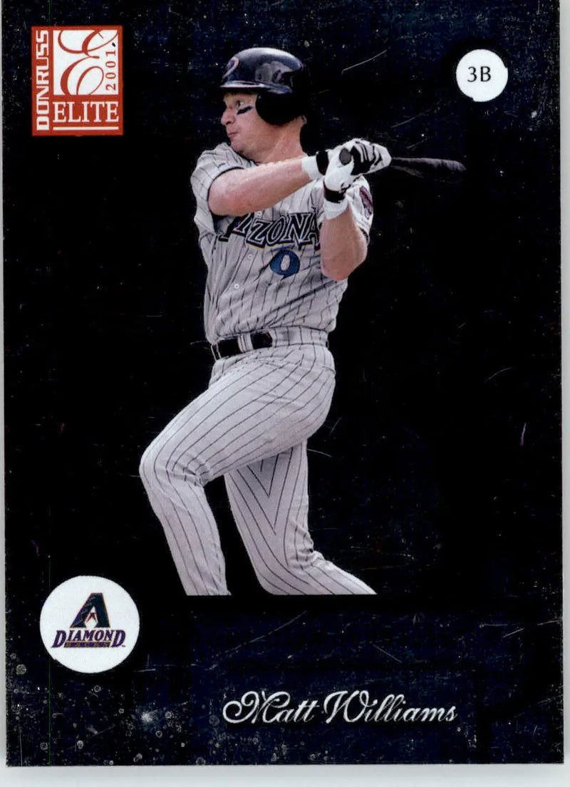 Matt Williams - 2001 Donruss Elite - #63 - Baseball - Baseball Card Single