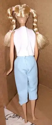 Mattel Barbie Fashion Doll 2005/1999 Ponytails & Outfit Blonde Couple Of Issues - Action Figure & Toy