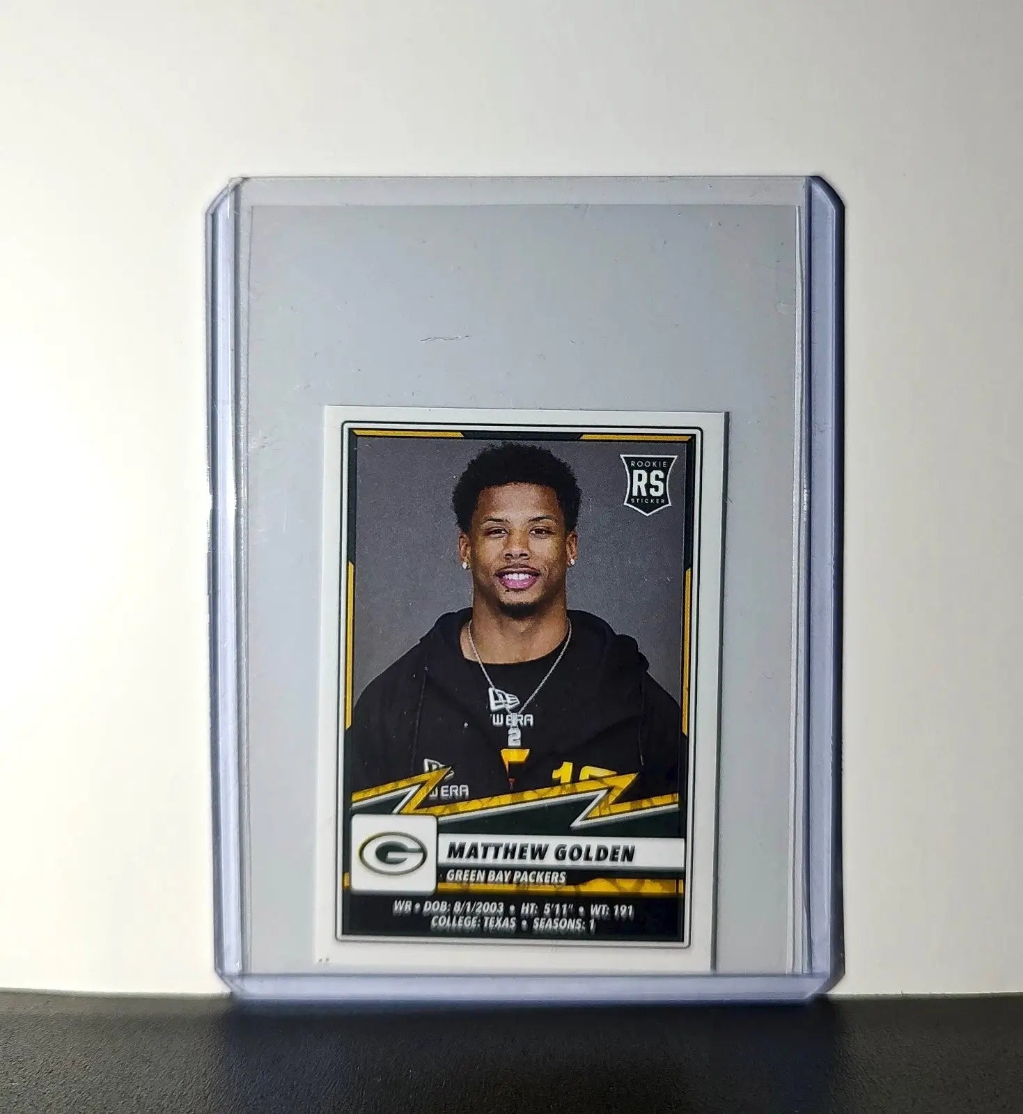 Matthew Golden Rookie 2025 Panini NFL #402 Sticker Packers