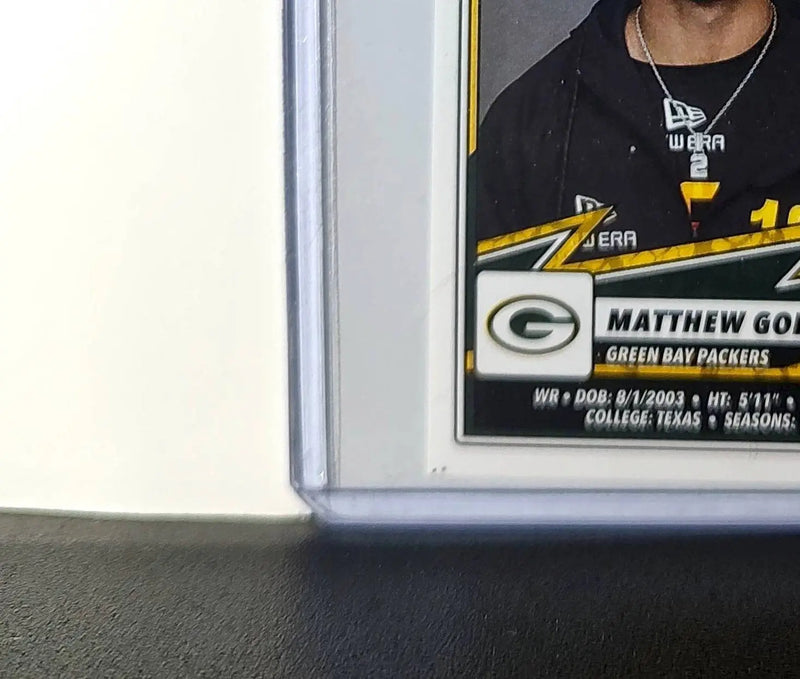 Matthew Golden Rookie 2025 Panini NFL #402 Sticker Packers