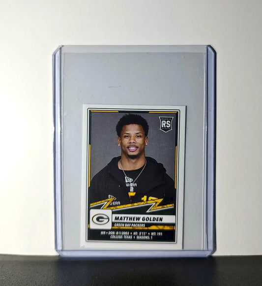 Matthew Golden Rookie 2025 Panini NFL #402 Sticker Packers - Football Card Single