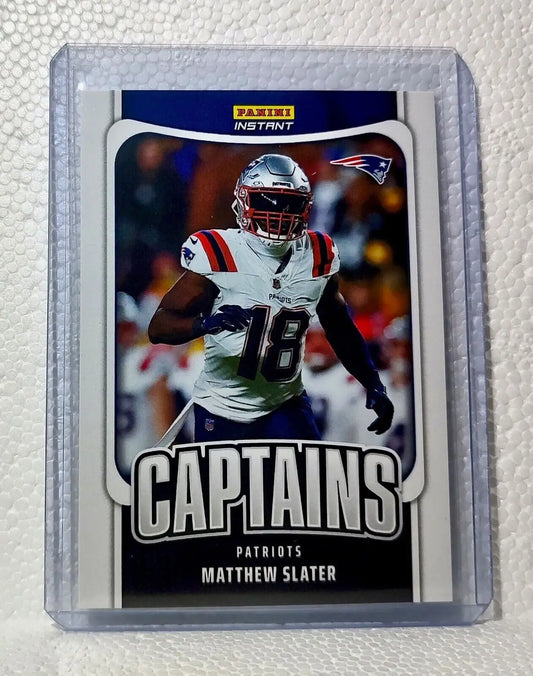 Matthew Slater 2023 Panini NFL Captain #22 Football Card Patriots 1/331 - Football Card Single
