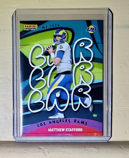 Matthew Stafford 2022 Panini NFL MyCity #19 Football Card 1/1860 - Football Card Single