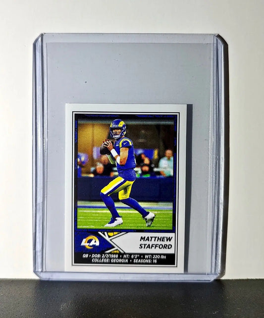 Matthew Stafford 2024 Panini NFL Sticker #507 Los Angeles Rams