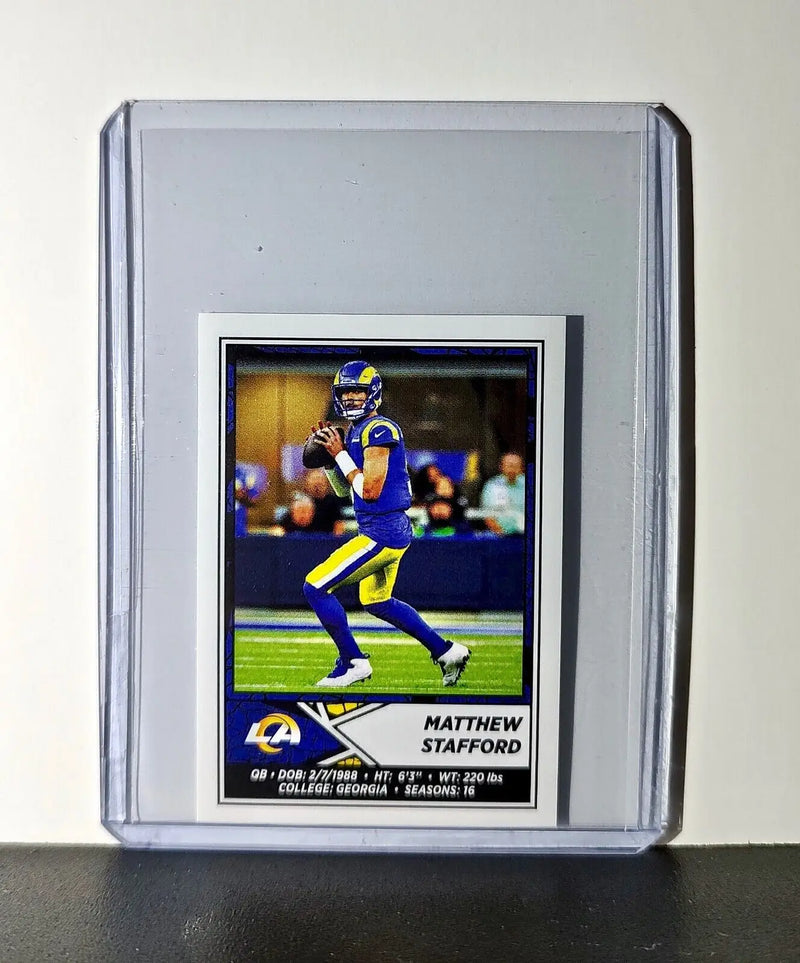 Matthew Stafford 2024 Panini NFL Sticker #507 Los Angeles Rams