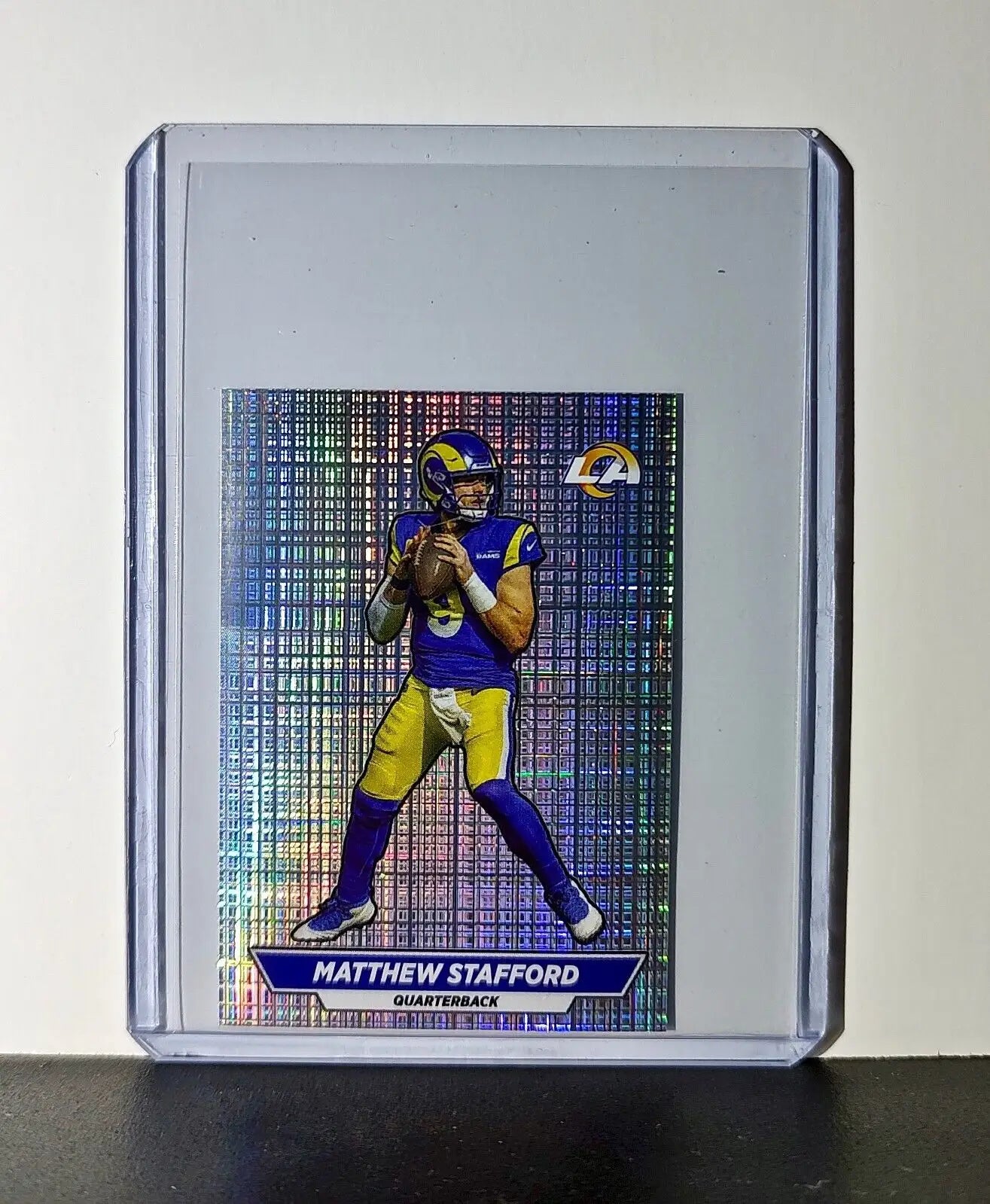 Matthew Stafford 2024 Panini NFL Sticker #516 Foil Los Angeles Rams - Football Card Single