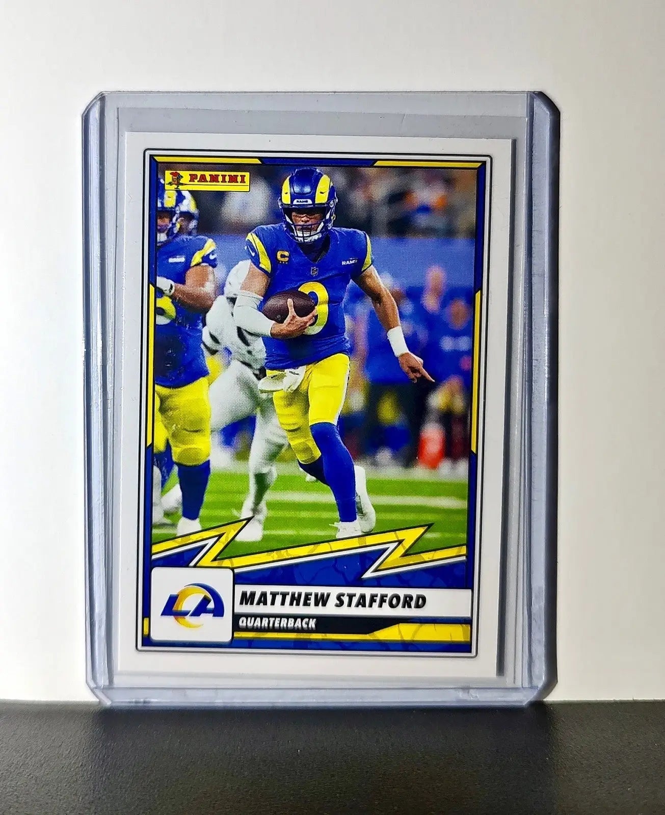 Matthew Stafford 2025 Panini NFL #25 Sticker Card Los Angeles Rams - Football Card Single