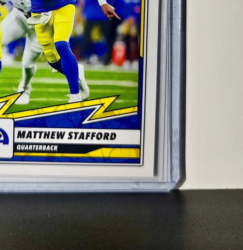 Matthew Stafford 2025 Panini NFL #25 Sticker Card Los Angeles Rams - Football Card Single