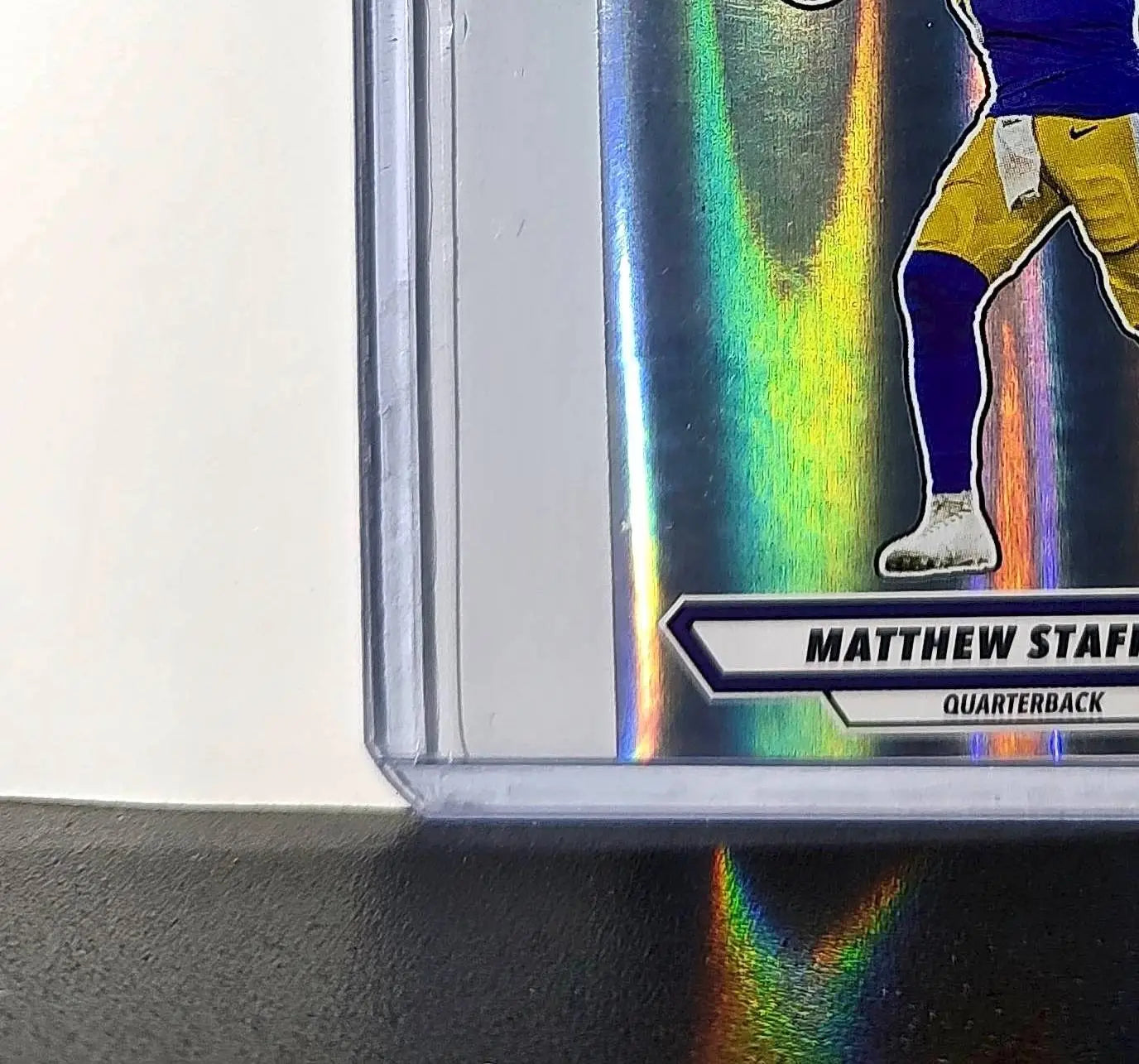 Matthew Stafford 2025 Panini NFL #517 Foil Sticker Rams - Football Card Single