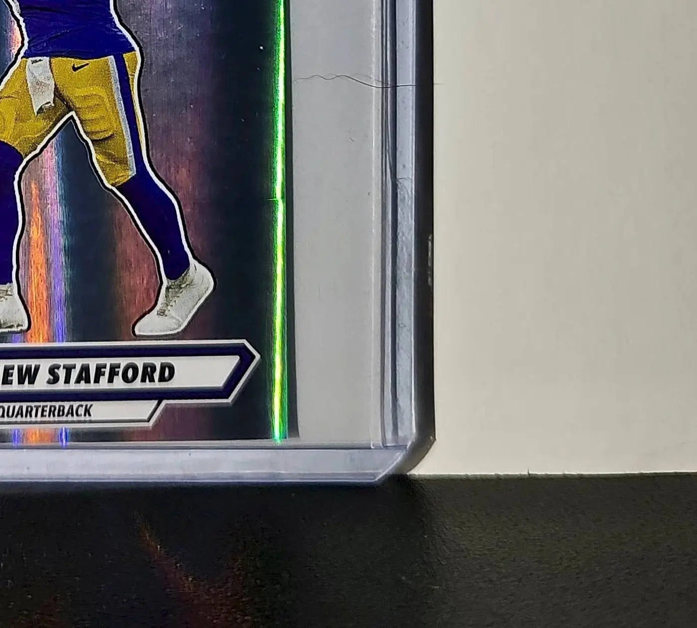 Matthew Stafford 2025 Panini NFL #517 Foil Sticker Rams - Football Card Single