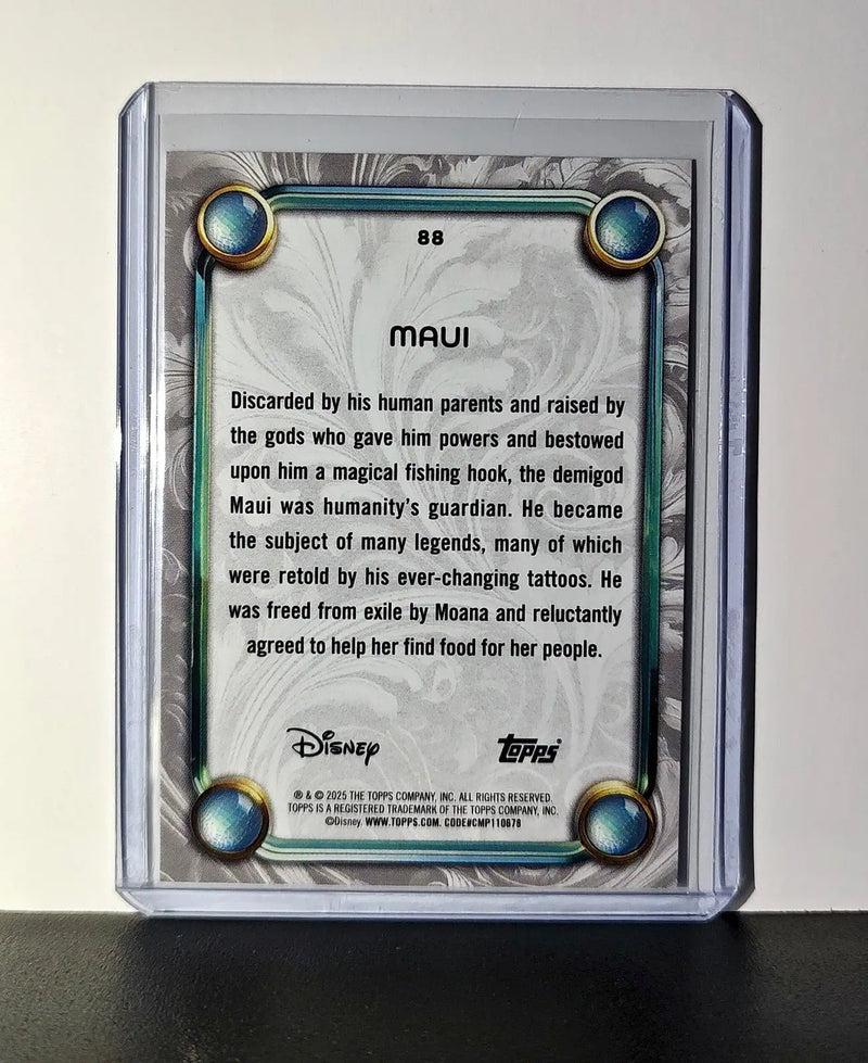 Maui 2025 Topps Disney Wonder #88 Card Moana