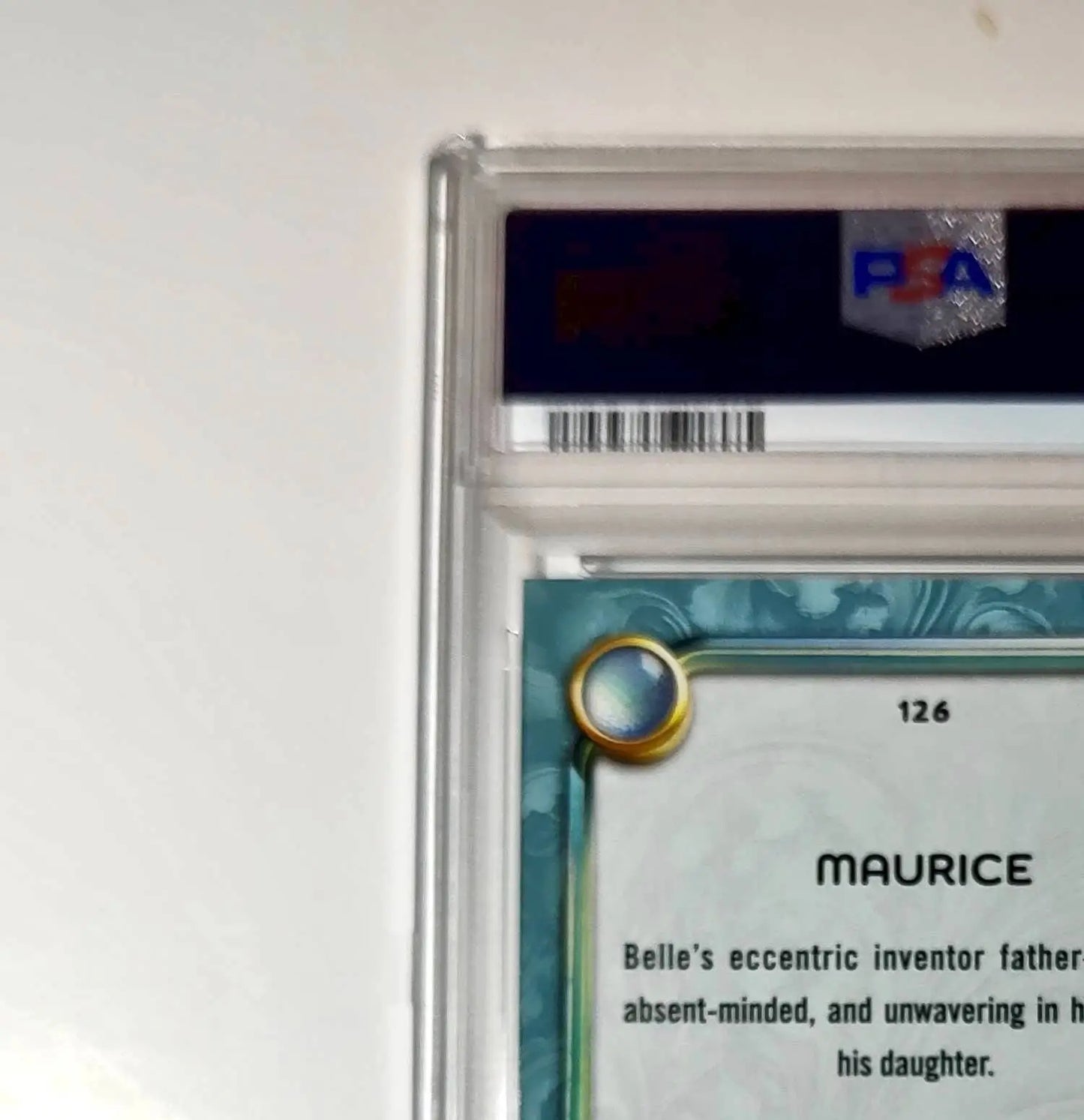 Maurice 2025 Topps Disney Wonder #126 Diamond Card Beauty and the Beast PSA 7 - Non-Sports Card Single