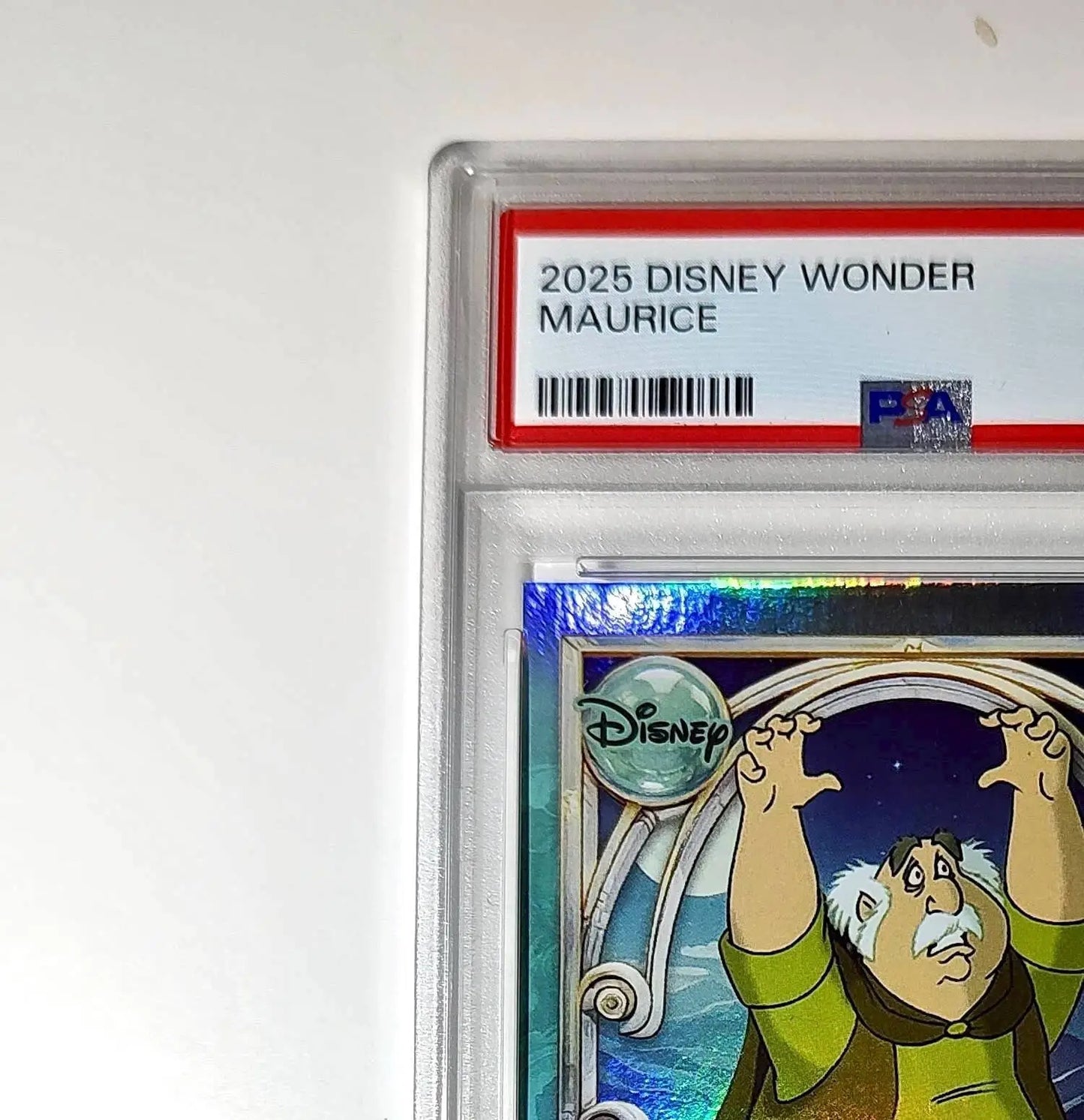 Maurice 2025 Topps Disney Wonder #126 Diamond Card Beauty and the Beast PSA 7 - Non-Sports Card Single