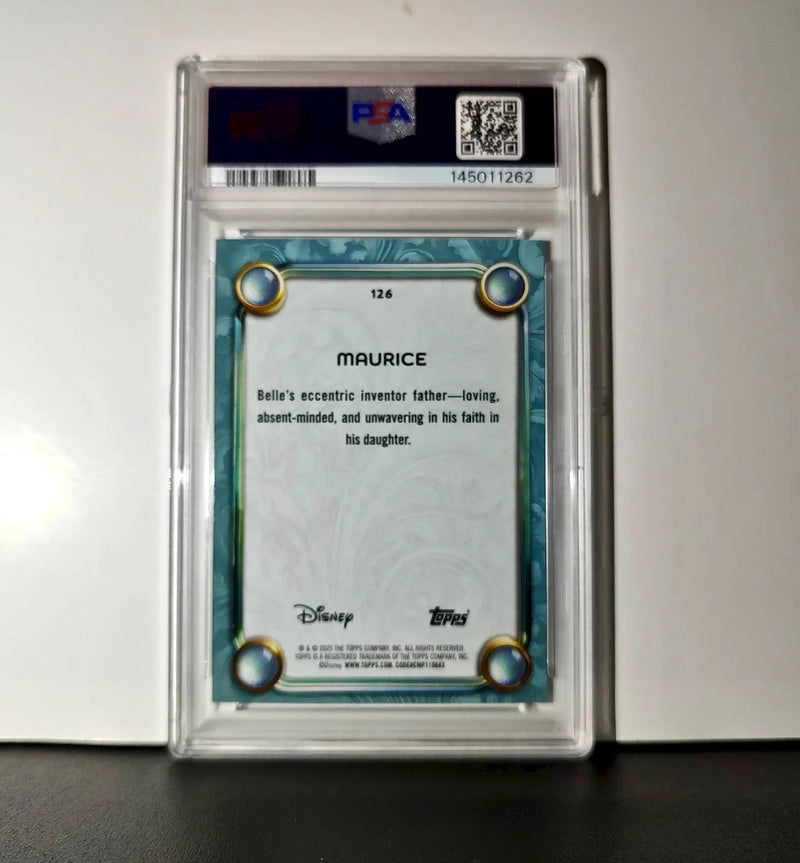 Maurice 2025 Topps Disney Wonder #126 Diamond Card Beauty and the Beast PSA 7 - Non-Sports Card Single
