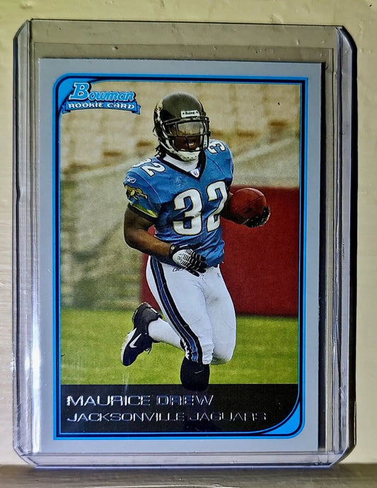 Maurice Drew 2006 Topps Bowman Rookie Football #154 NFL Card Jaguars - Football Card Single