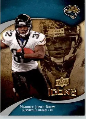 Maurice Jones-Drew - 2009 Upper Deck Icons - #96 - Football - Football Card Single