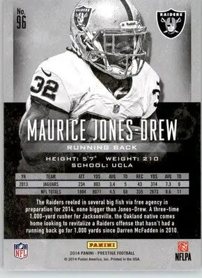 Maurice Jones-Drew - 2014 Panini Prestige - #96 - Football - Football Card Single