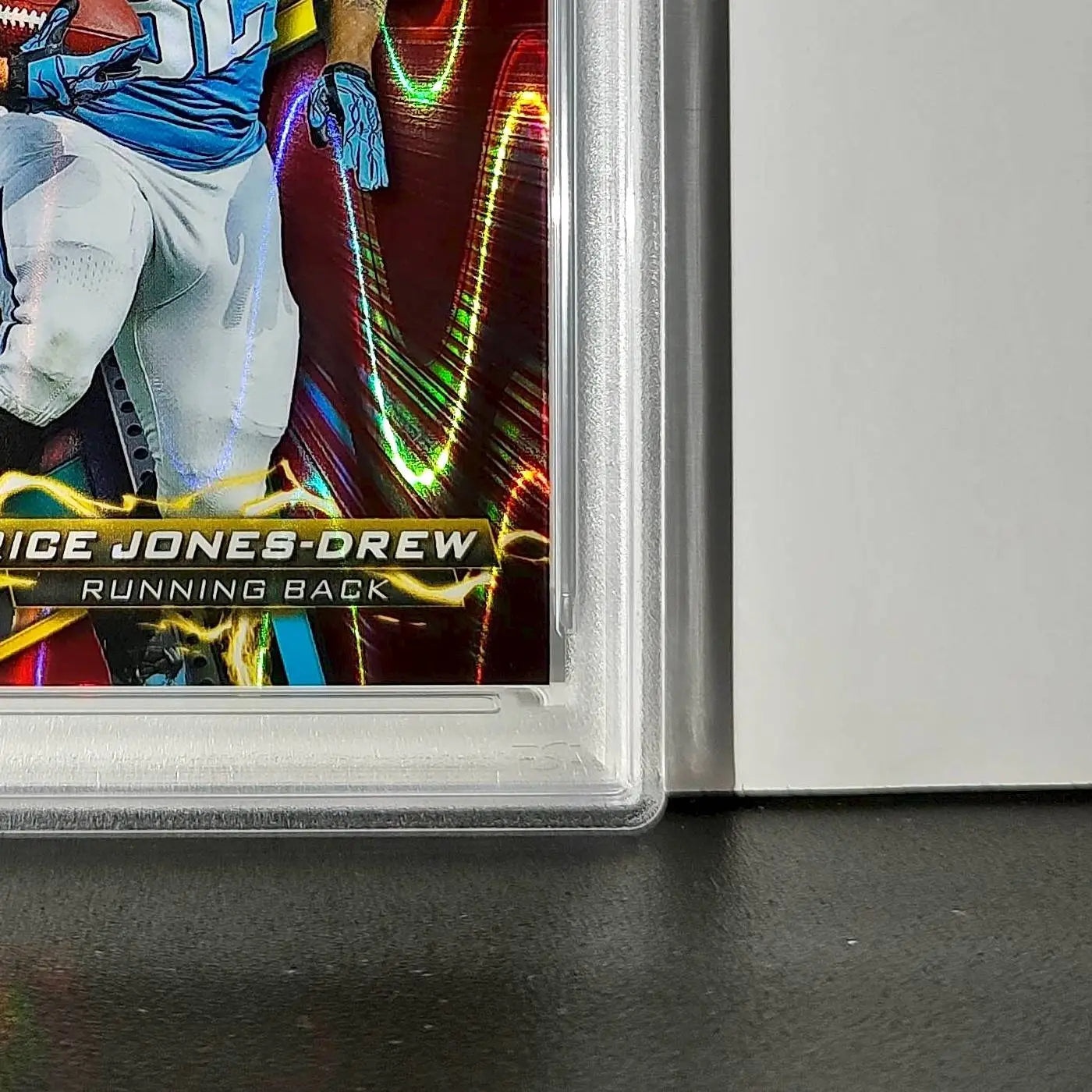 Maurice Jones-Drew 2023 Topps #87 4/5 Resurgence Red Power Surge PSA 9 Mint - Football Card Single