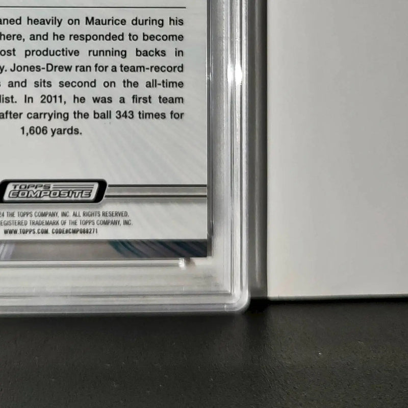 Maurice Jones-Drew 2023 Topps #87 4/5 Resurgence Red Power Surge PSA 9 Mint - Football Card Single