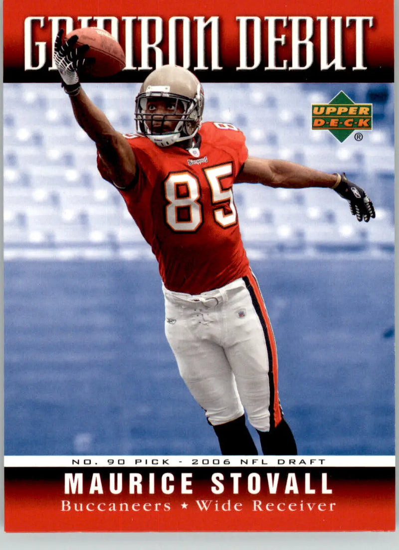 Maurice Stovall - 2006 Upper Deck - #1GD-MS - Gridiron Debut Football - Football Card Single