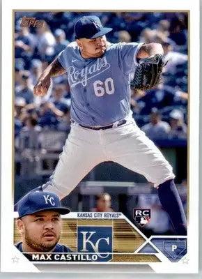Max Castillo - 2023 Topps - #251 - RC Baseball - Baseball Card Single