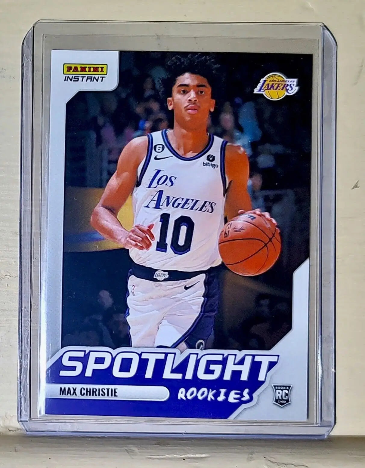 Max Christie 2022-23 Panini NBA #34 Spotlight Rookies Card 1/965 - Basketball Card Single