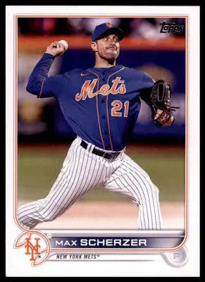 Max Scherzer 2022 Topps Update #US1 New York Mets