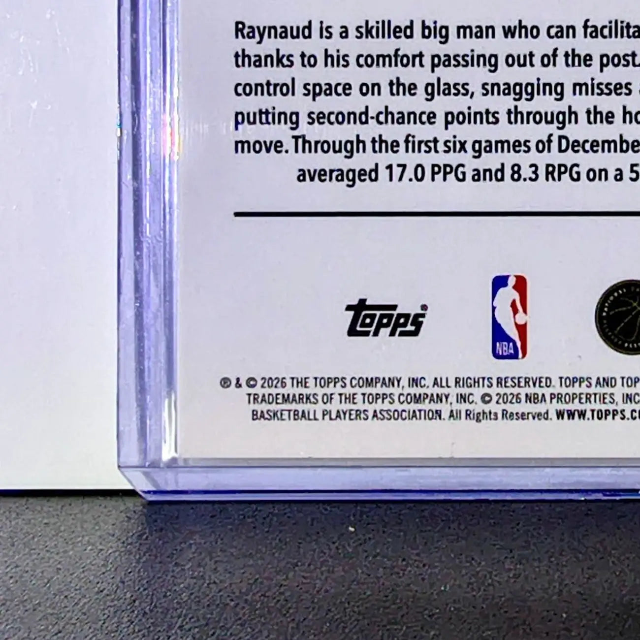 Maxime Raynaud Rookie 2025-26 NBA Topps Chrome Update X-Fractor #193 Card Kings - Basketball Card Single