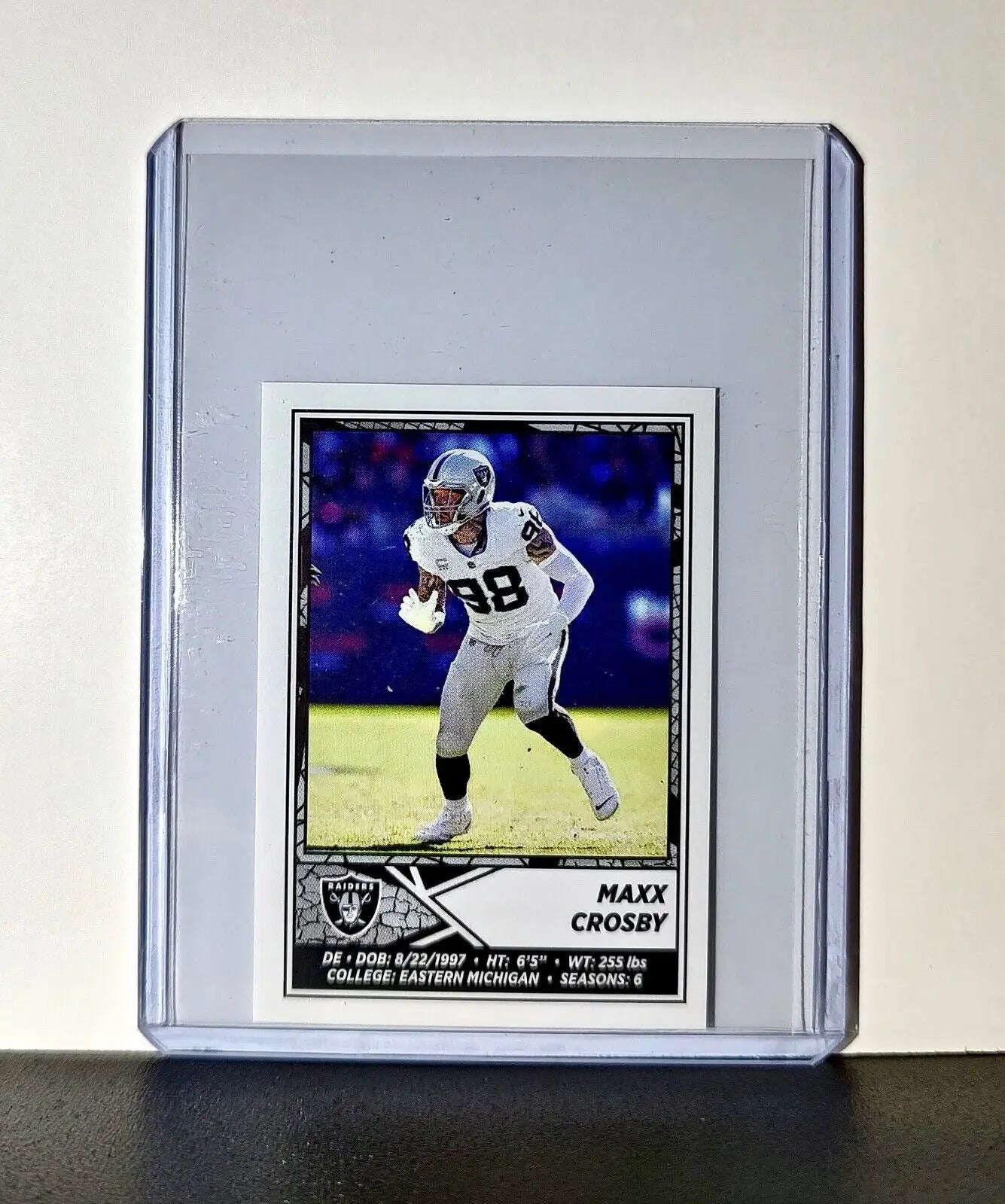 Maxx Crosby 2024 Panini NFL Sticker #274 Las Vegas Raiders - Football Card Single