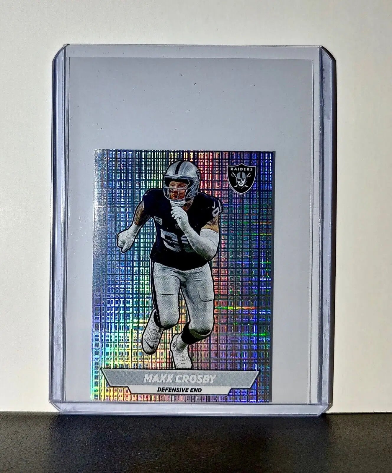 Maxx Crosby 2024 Panini NFL Sticker #276 Foil Las Vegas Raiders - Football Card Single
